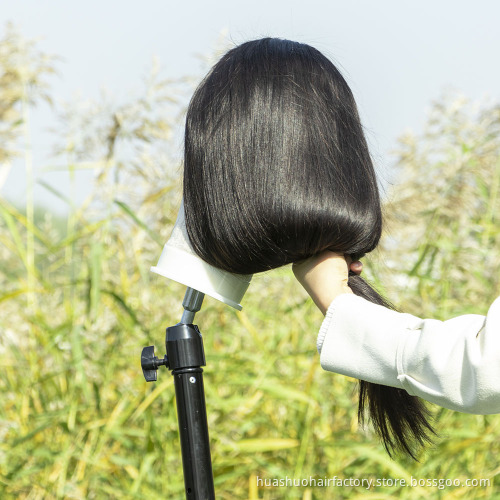 Cheap Hair Wholesale Brazilian Virgin Human Hair 4X4 Closure Long Wig For Black Woman Fast Shipping
